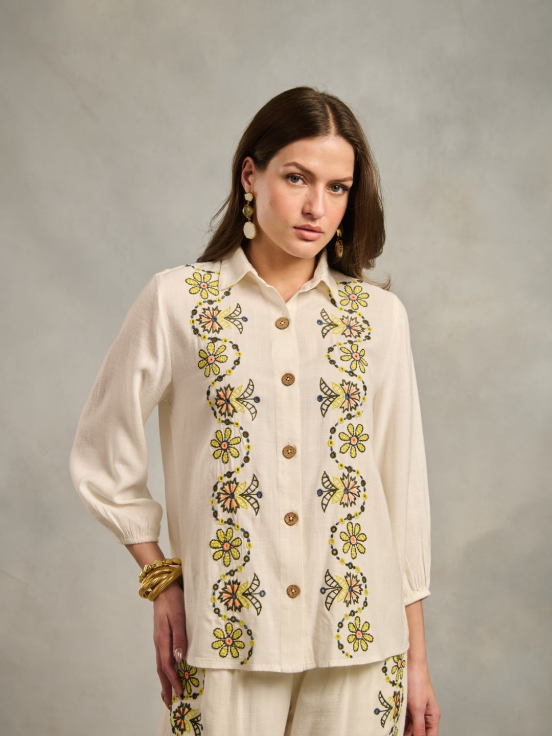 Rhea Embroidered Shirt