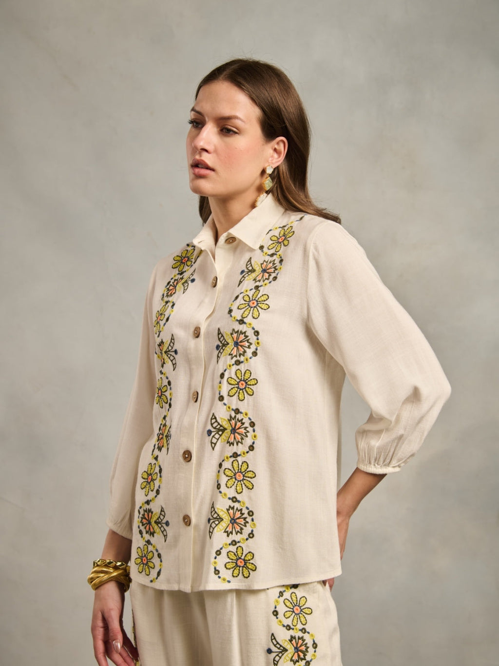 Rhea Embroidered Shirt
