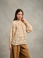 Bianca Jacquard Blouse
