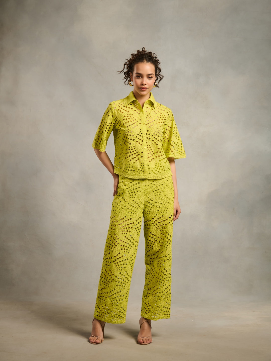 Layla Schiffli Pants