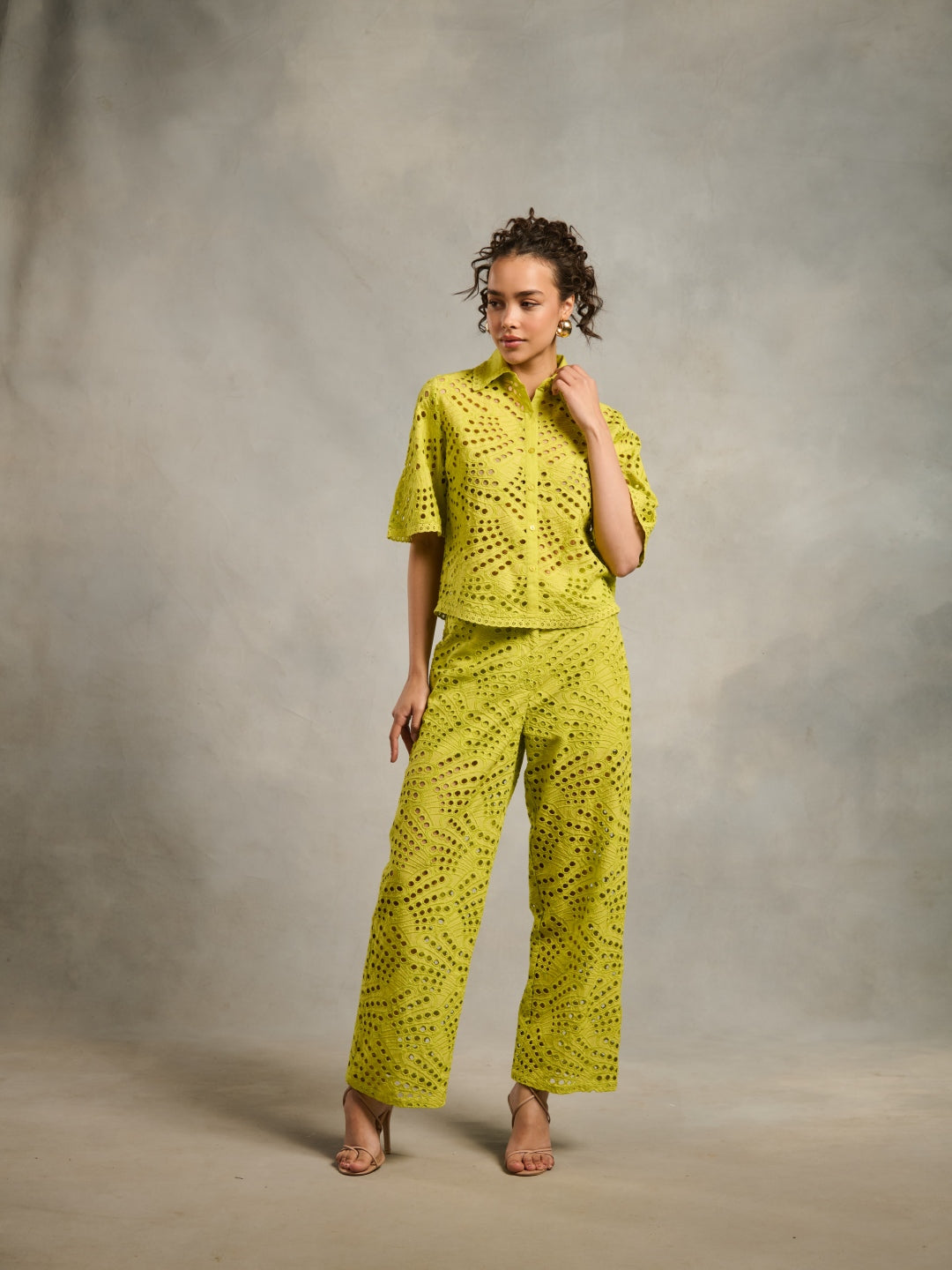 Layla Schiffli Pants