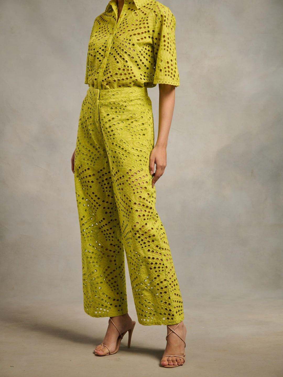 Layla Schiffli Pants