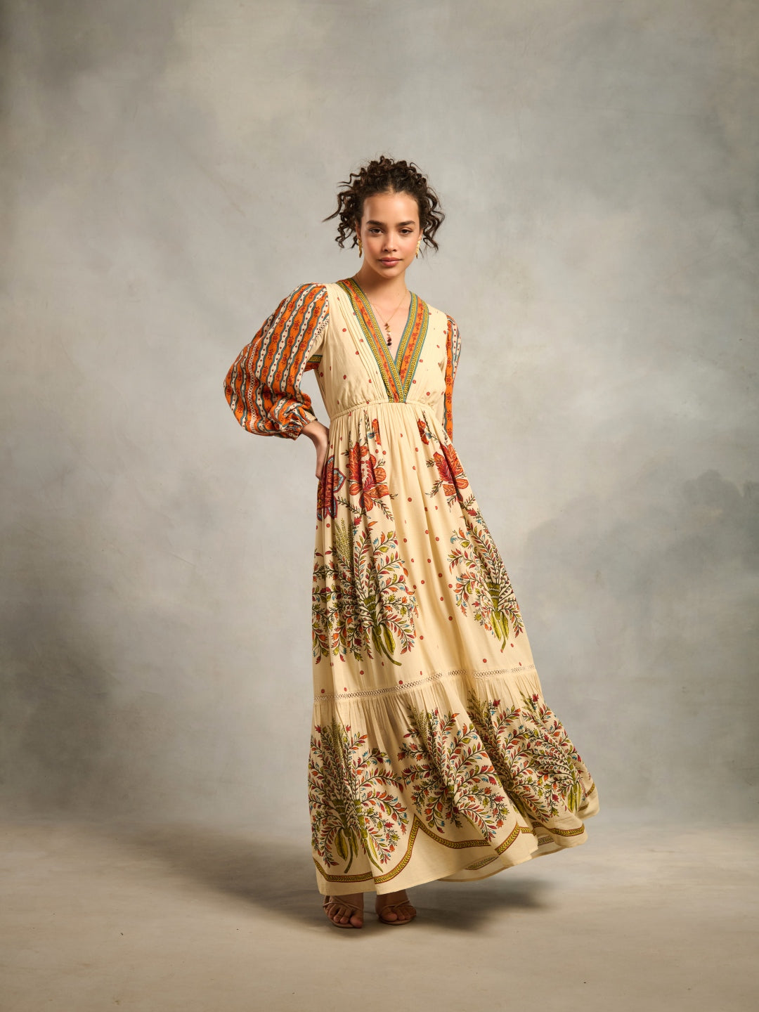 Lisa Printed Maxi