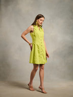⁠Kaashni Kapoor in our Jenny Lime Dress