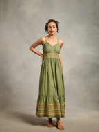 Tushita Mehta in Sara Applique Maxi