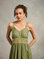 Tushita Mehta in Sara Applique Maxi