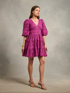 Serena Schiffli Dress