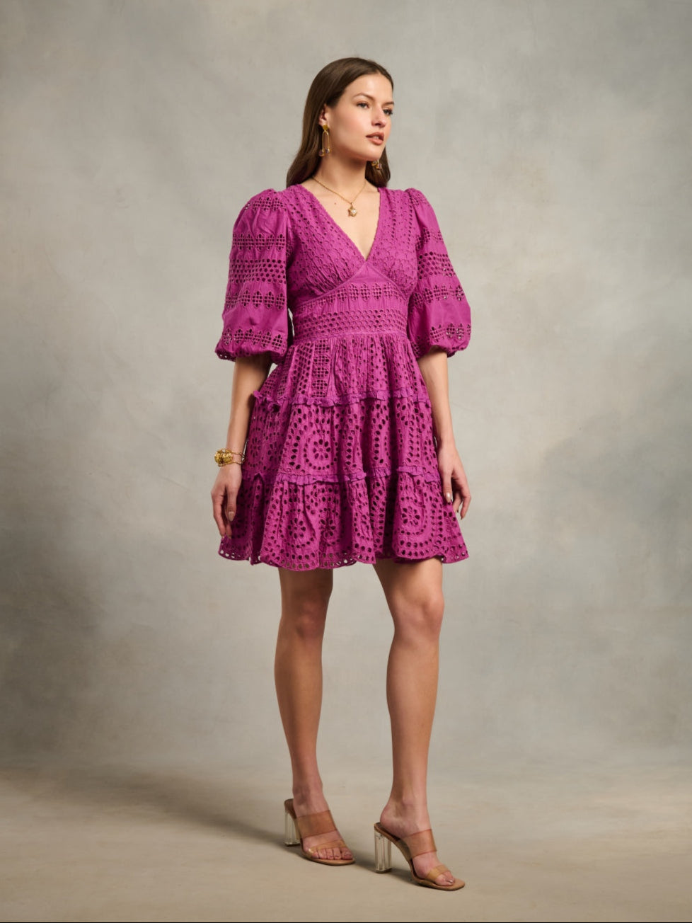 Serena Schiffli Dress