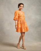 Serena Schiffli Dress