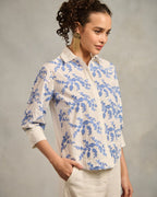 Faye Floral Embroidered Shirt