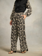 Tushita Mehta in our Anna Schiffli Pants