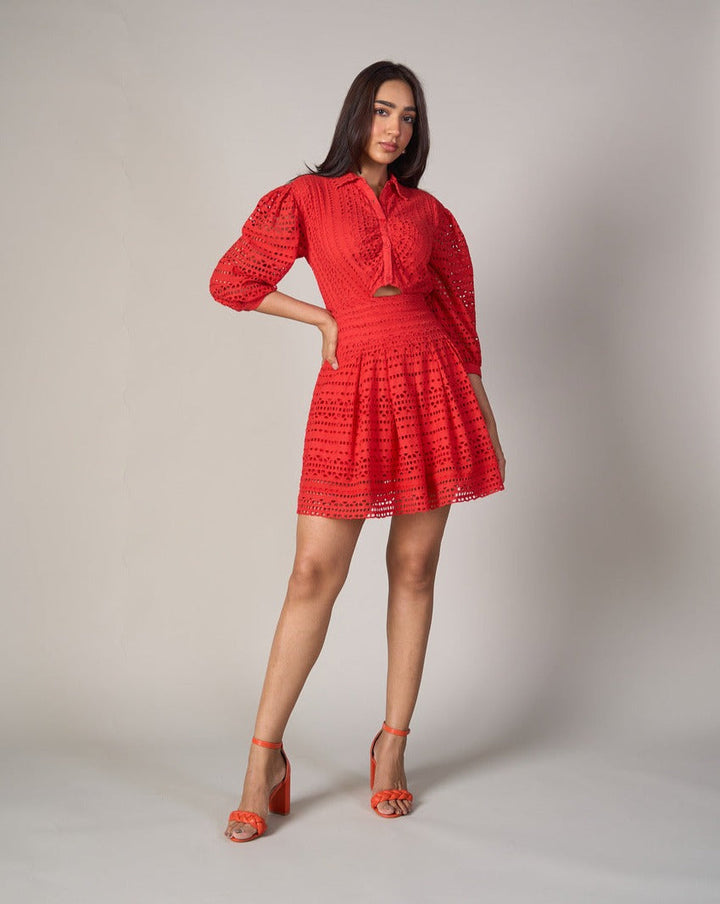 Thea Red Dress