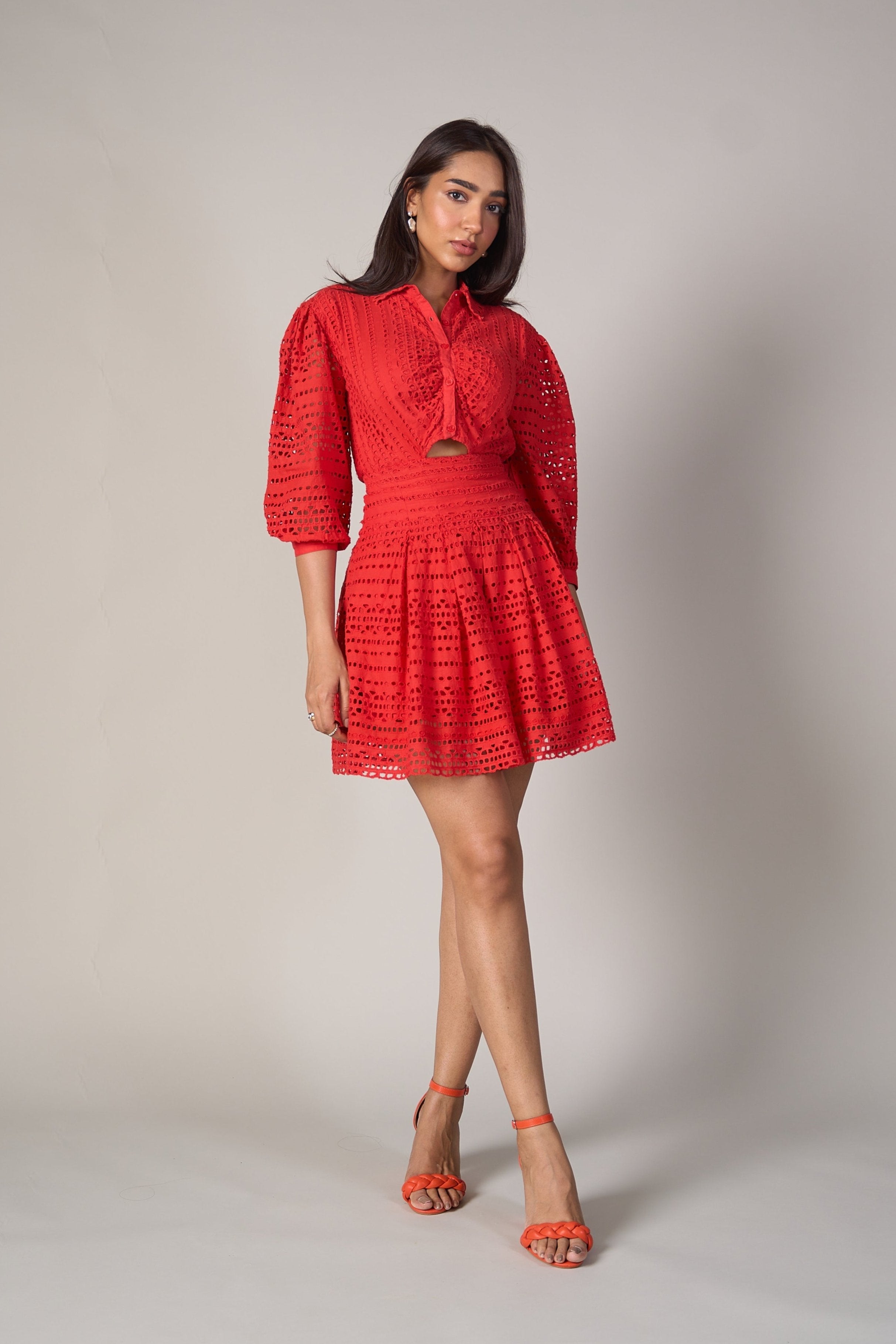 Thea Red Dress