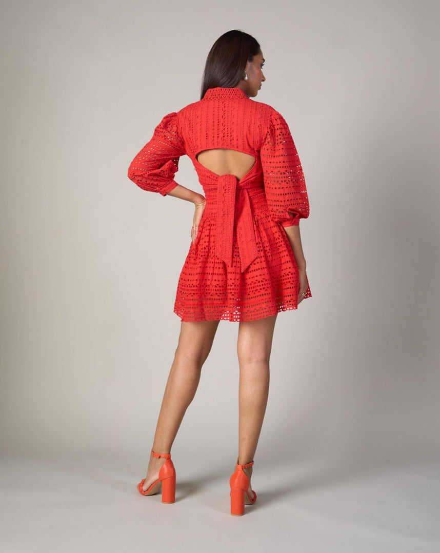 Thea Red Dress