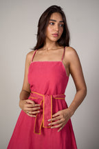 Tushita Mehta In Our Clara Linen Blend Maxi