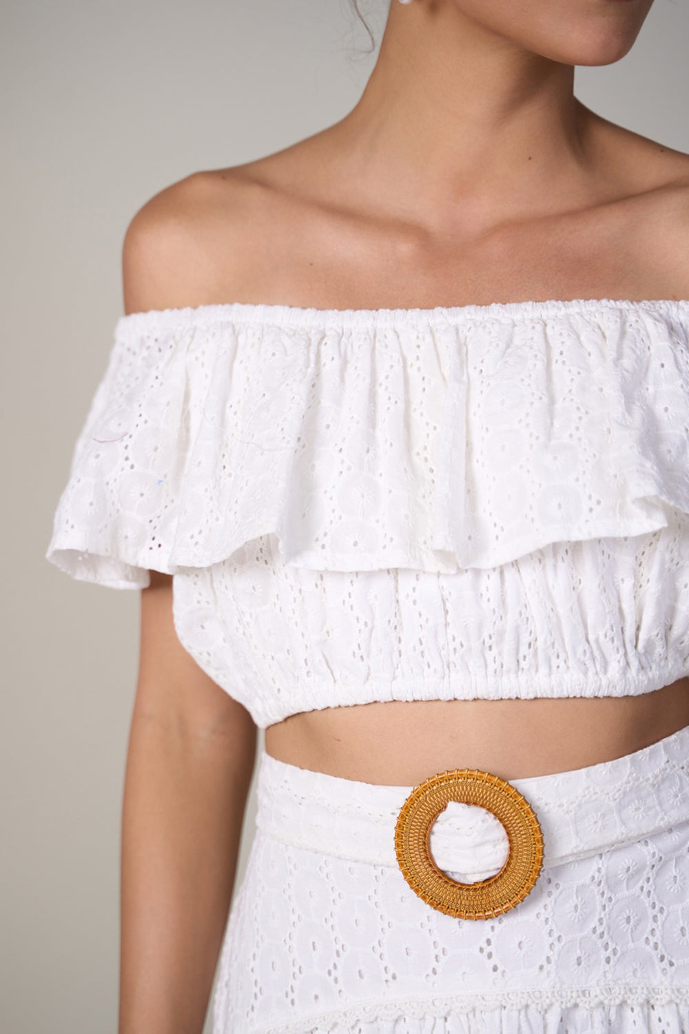 Sharmiela Mandre In Our Alice Crop Top