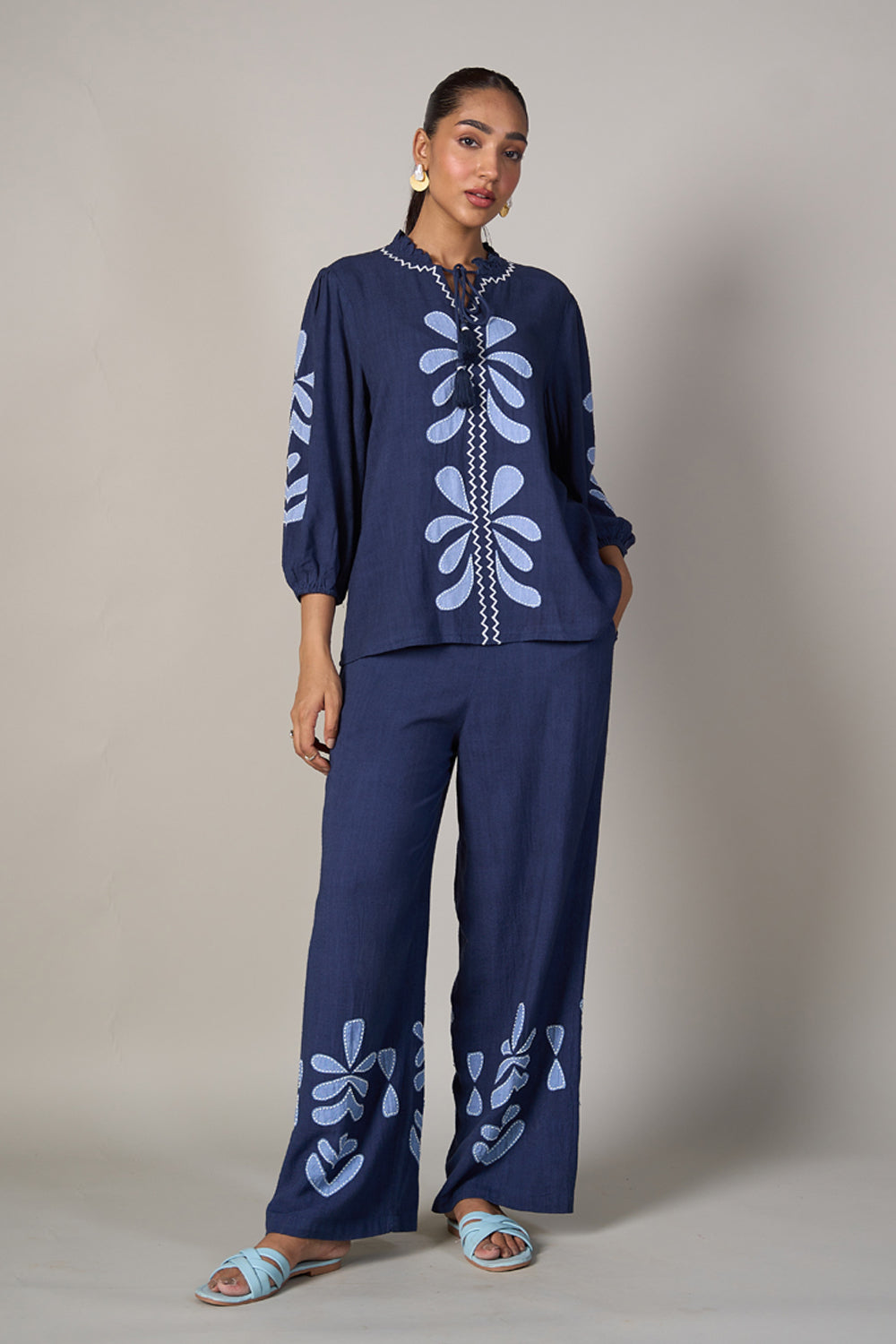 Margot Appliqué Top