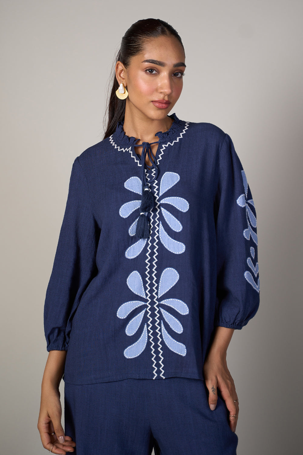 Margot Appliqué Top