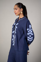 Margot Appliqué Top