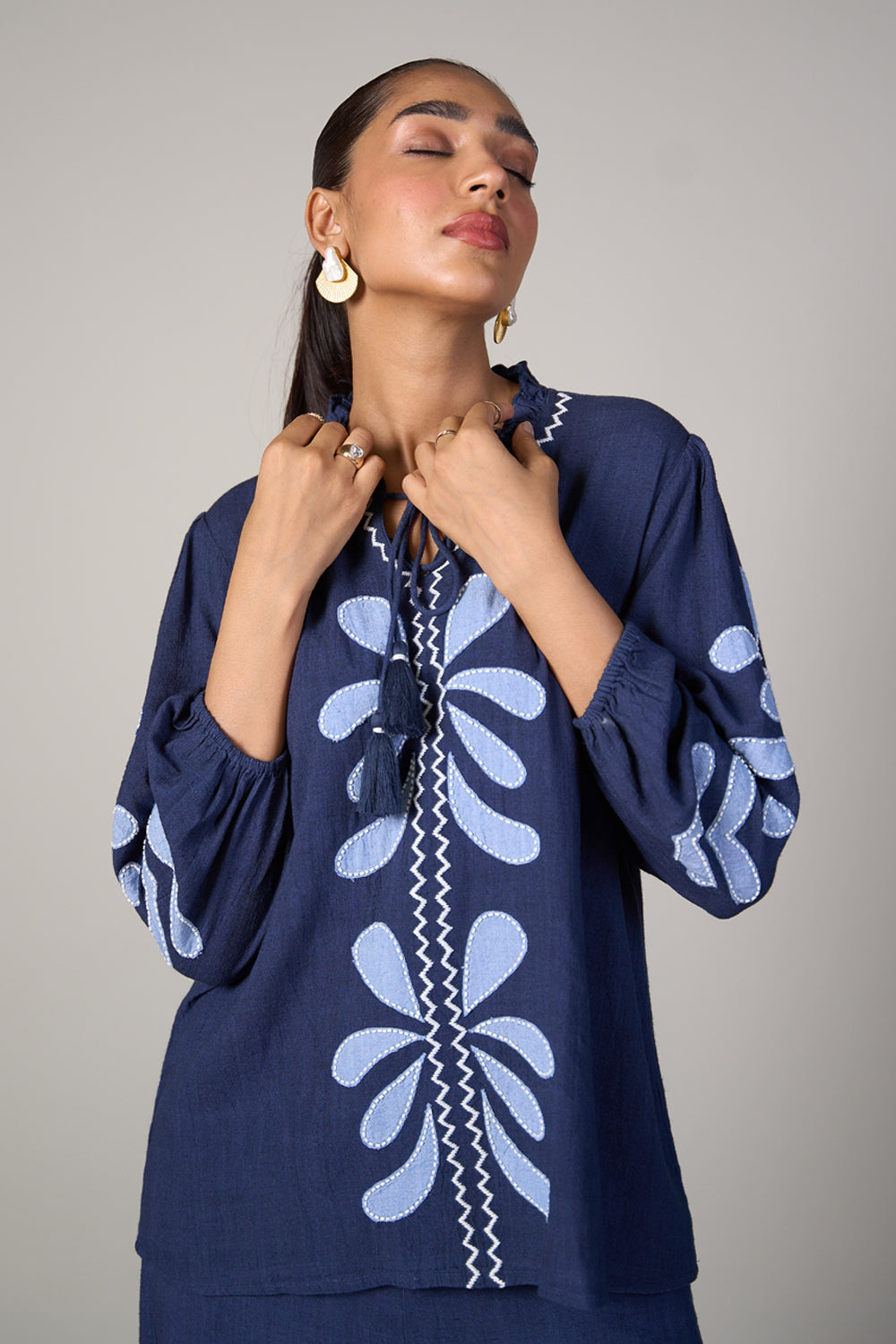 Margot Appliqué Top