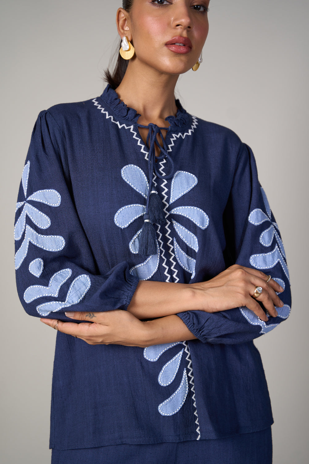 Margot Appliqué Top