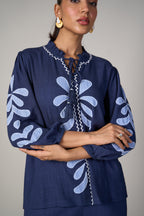 Margot Appliqué Top