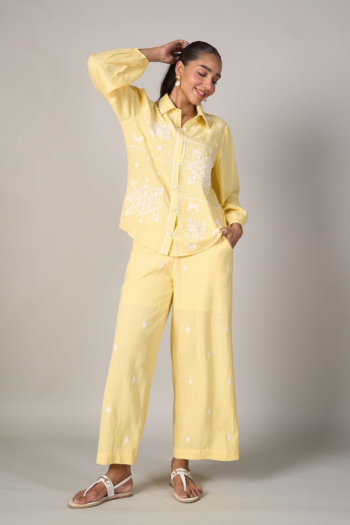 Malika Mehta In Our Alia Embroidered Pants