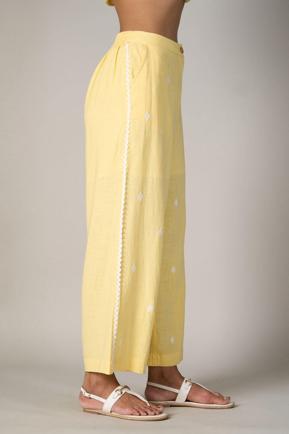 Malika Mehta In Our Alia Embroidered Pants