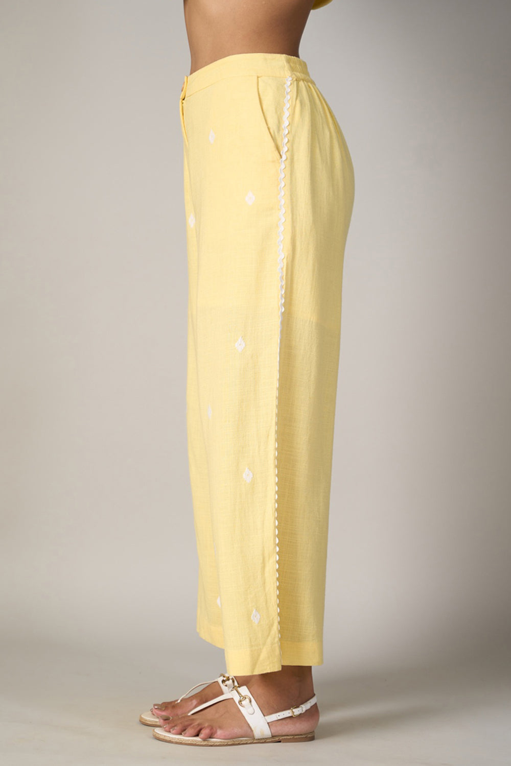 Malika Mehta In Our Alia Embroidered Pants