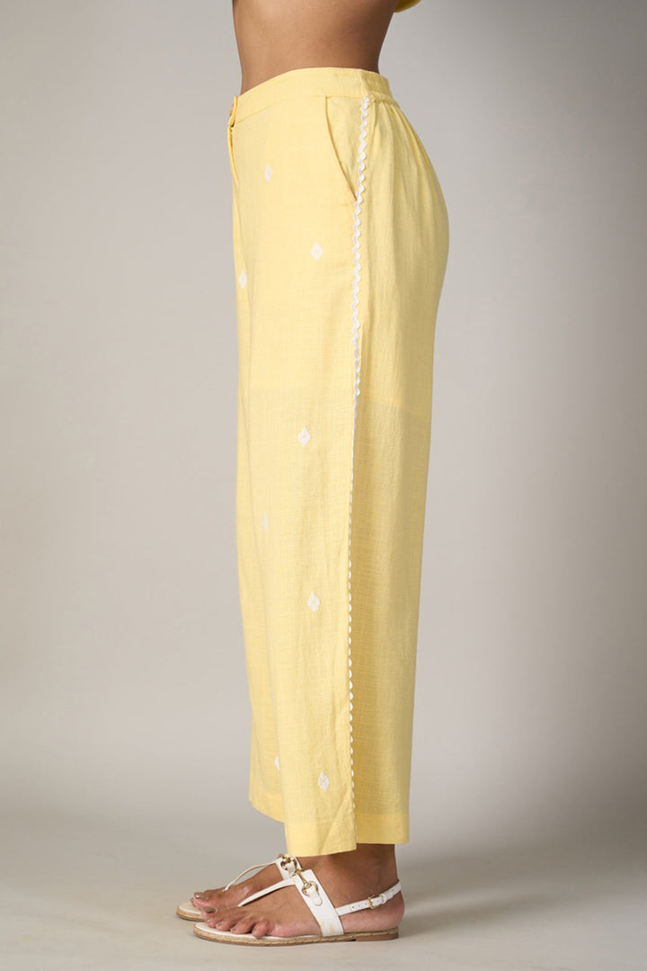 Malika Mehta In Our Alia Embroidered Pants