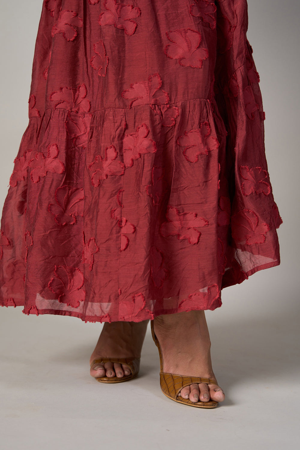 Radhica Diwan In Our Audrey Jacquard Skirt