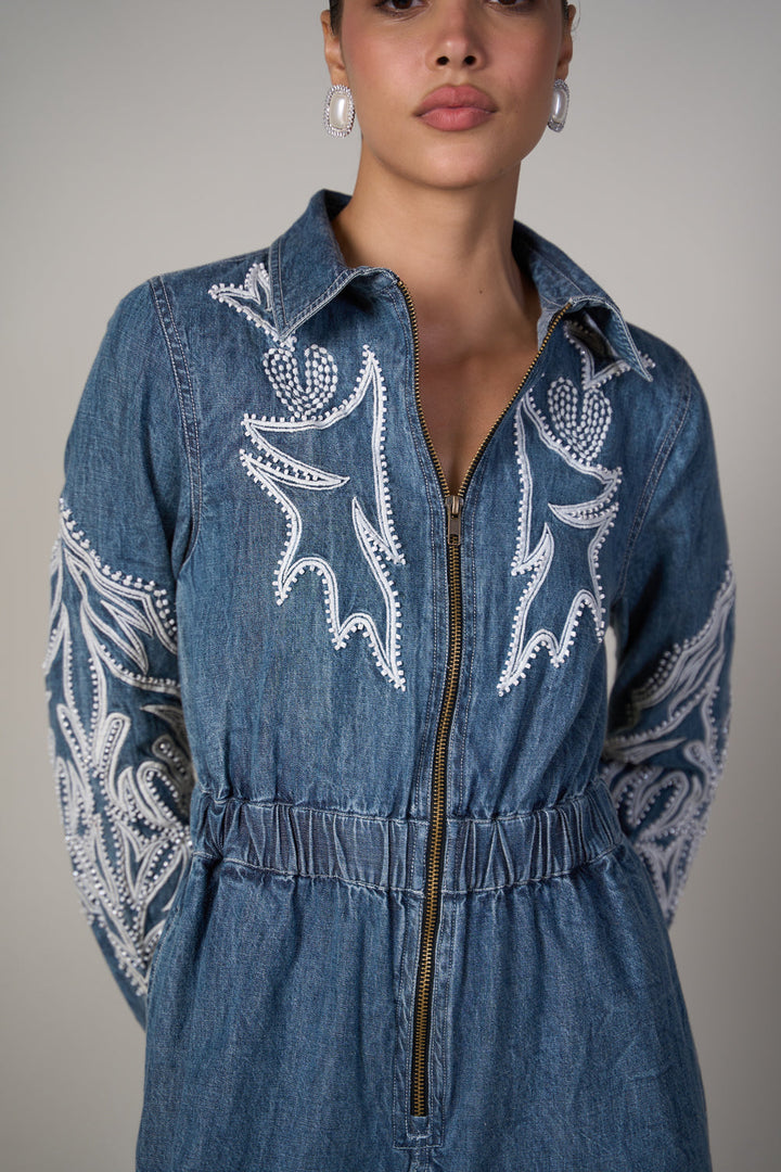 Lisa Denim Jumpsuit