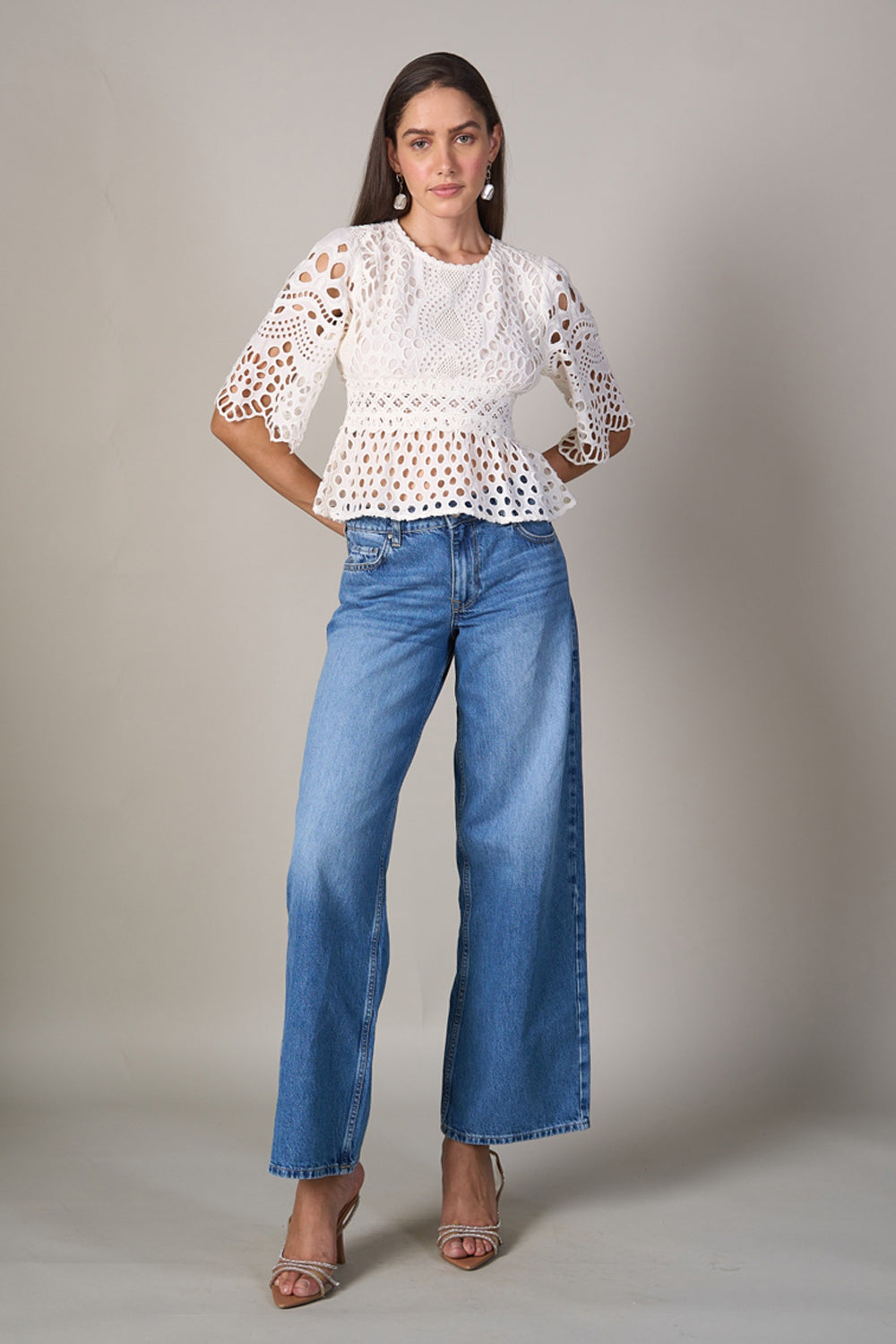 Tushita Mehta In Our Alice Peplum Top