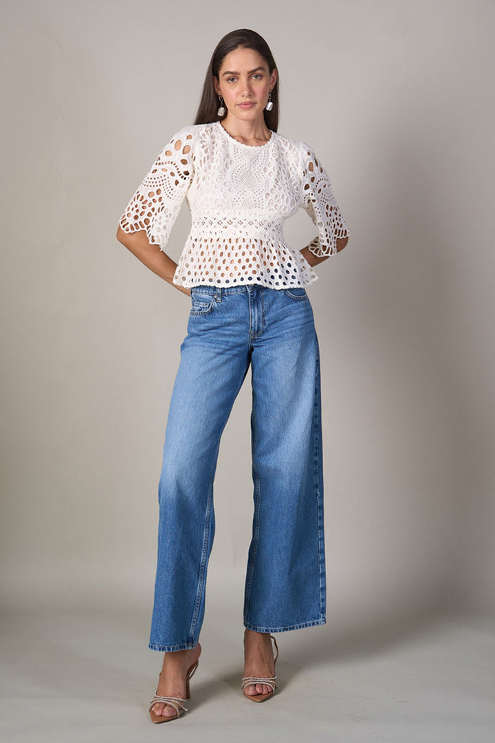 Tushita Mehta In Our Alice Peplum Top