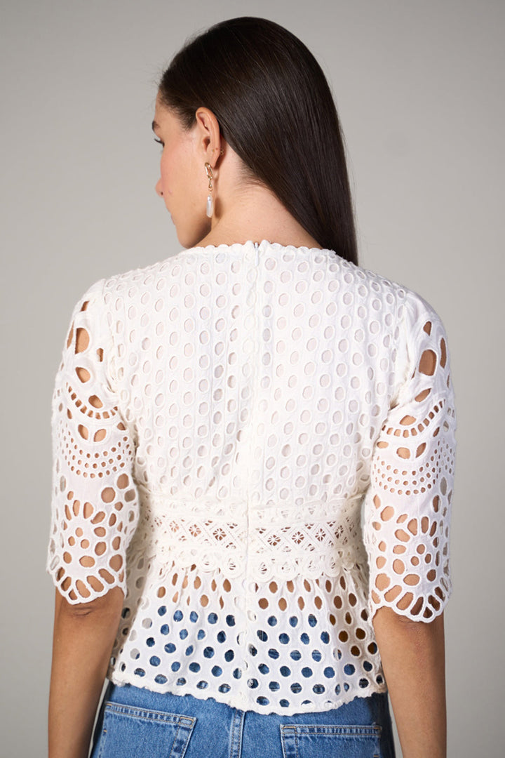 Tushita Mehta In Our Alice Peplum Top