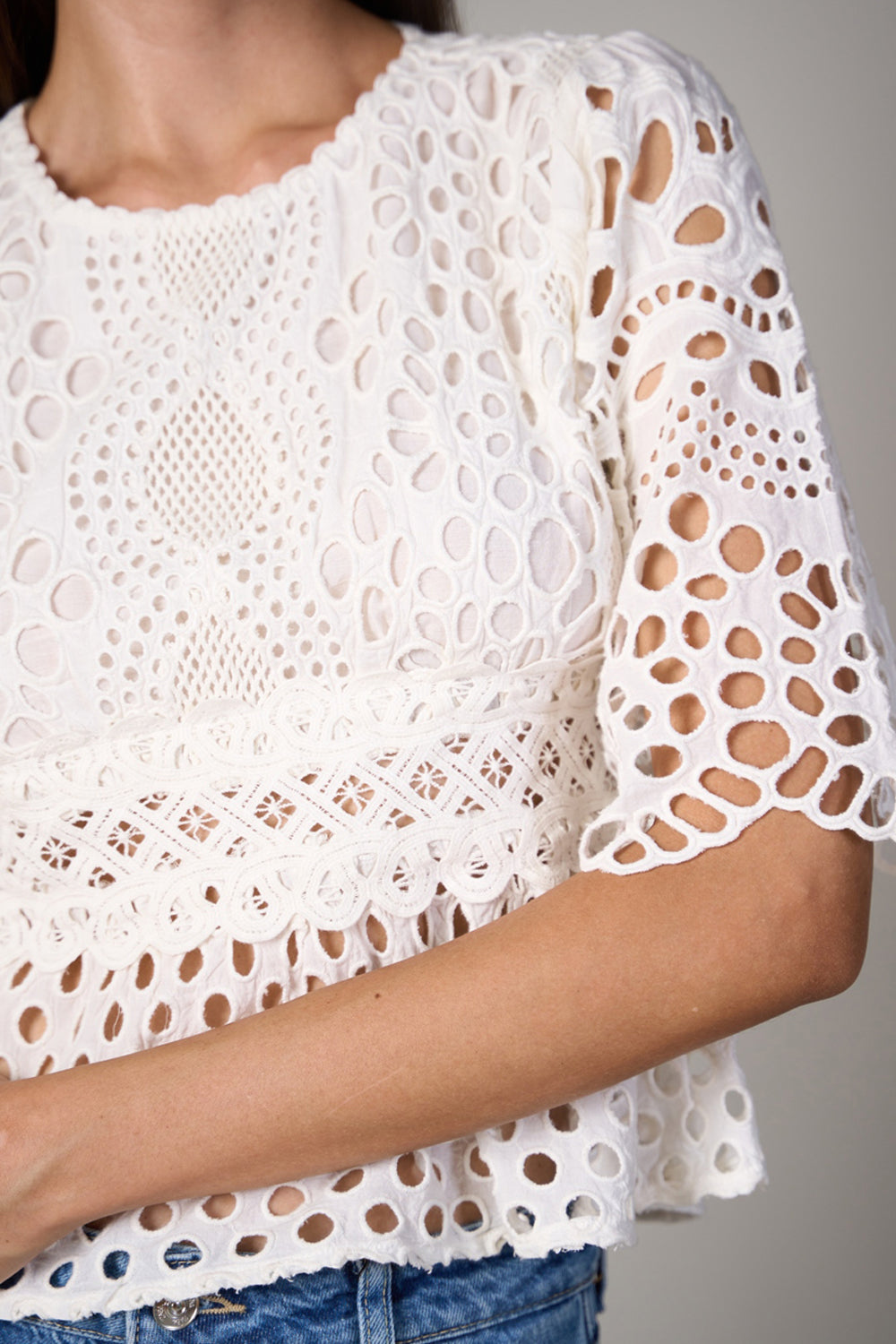 Tushita Mehta In Our Alice Peplum Top