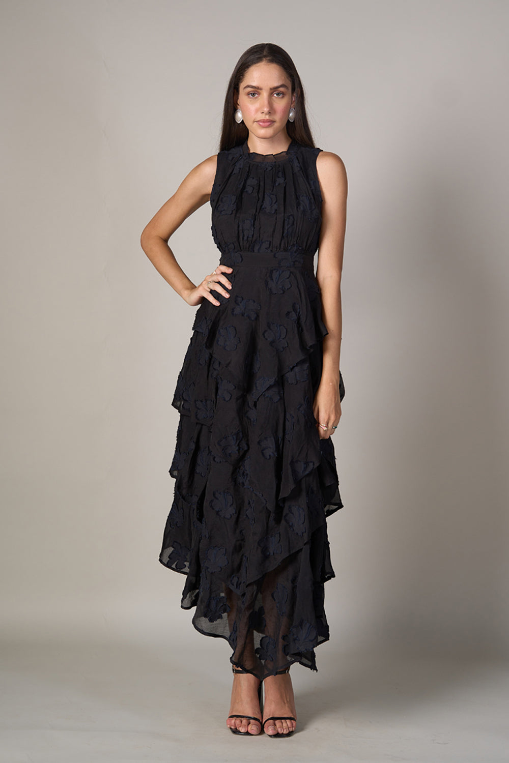 Giselle Jacquard Dress