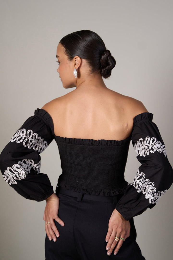 Tushita Mehta In Our Laura Top