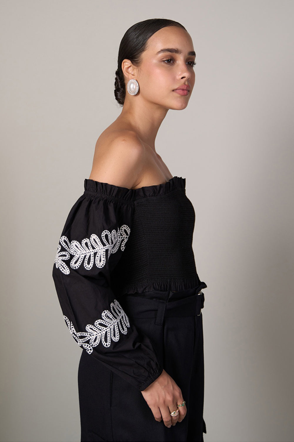 Tushita Mehta In Our Laura Top