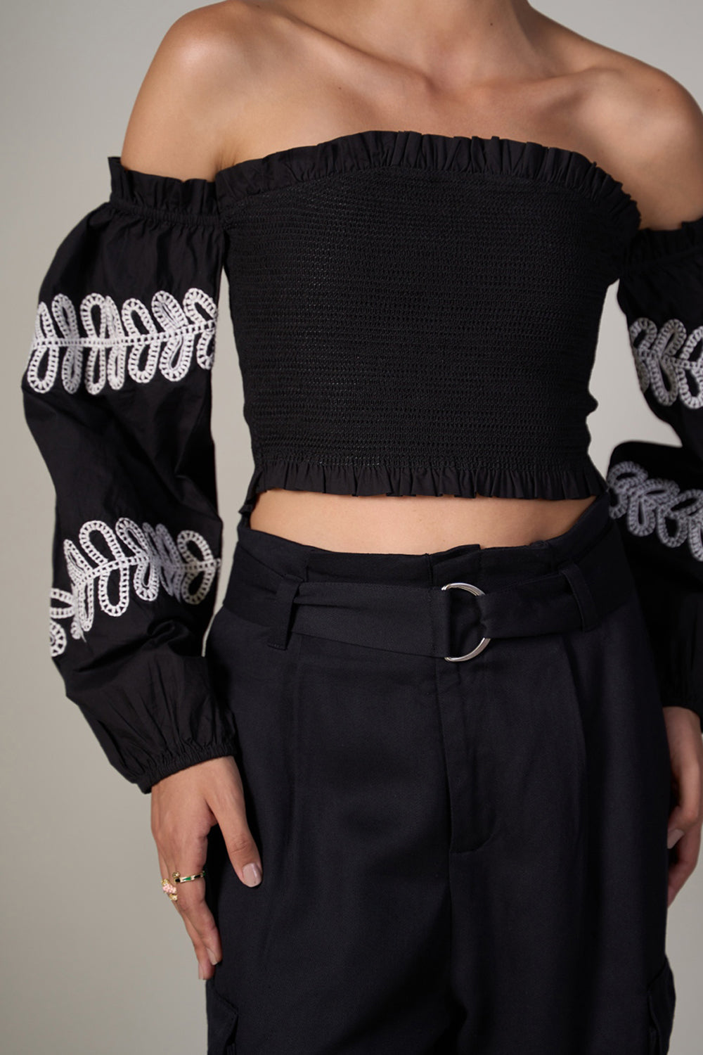 Tushita Mehta In Our Laura Top