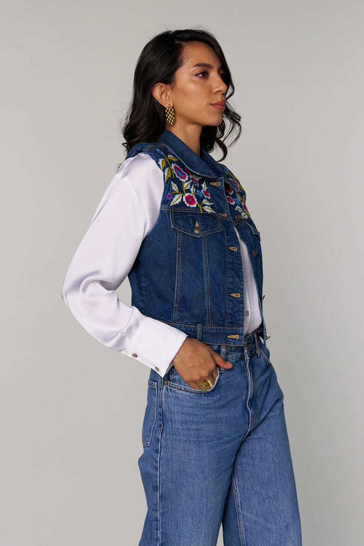 Adele Denim Vest