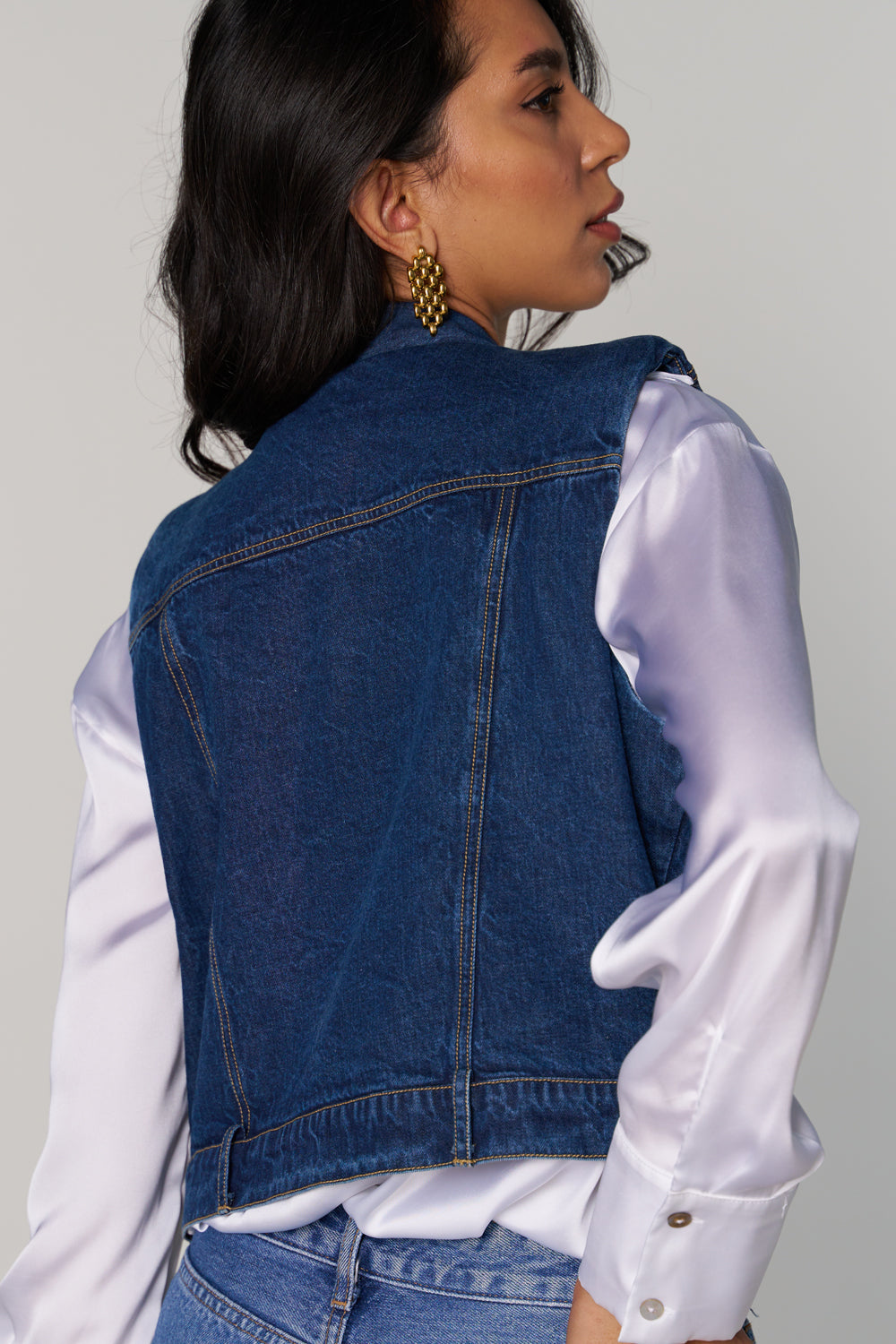 Adele Denim Vest