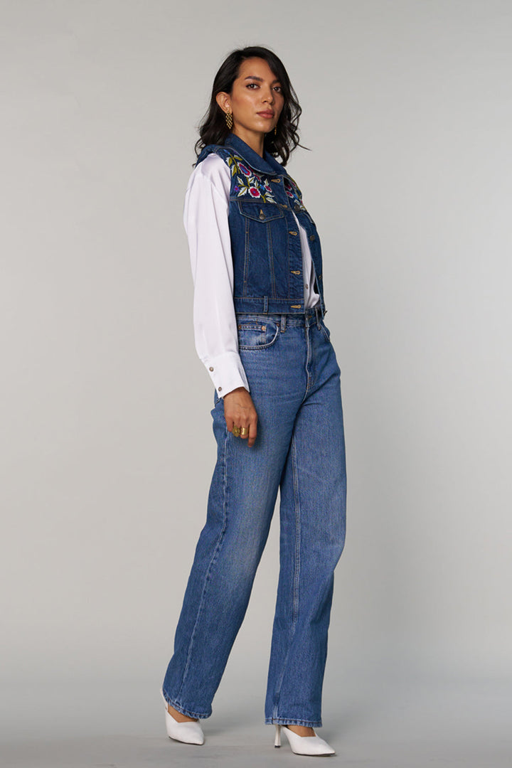 Adele Denim Vest