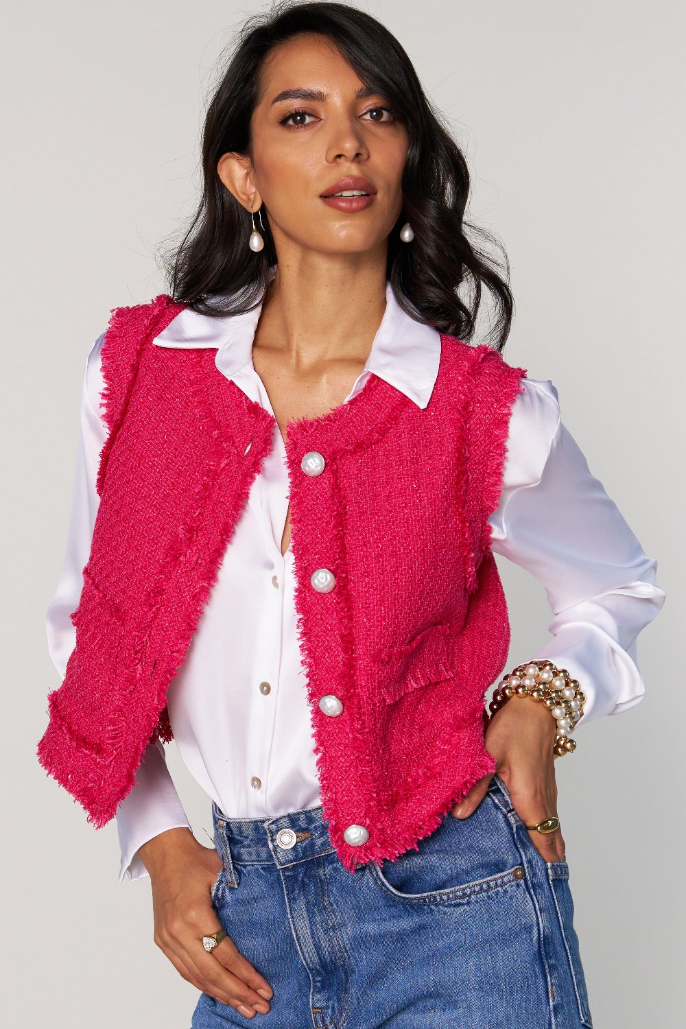 Kate Textured Vest