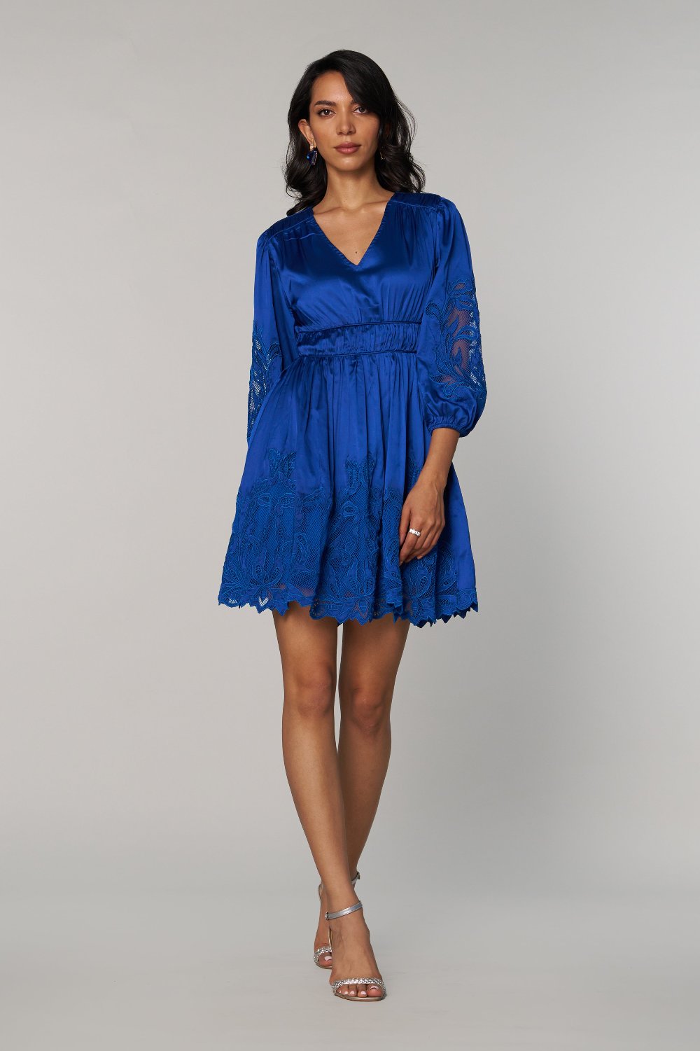 Karishma Bhalla In Our Chelsea Satin Dress