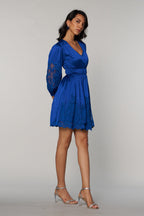 Karishma Bhalla In Our Chelsea Satin Dress