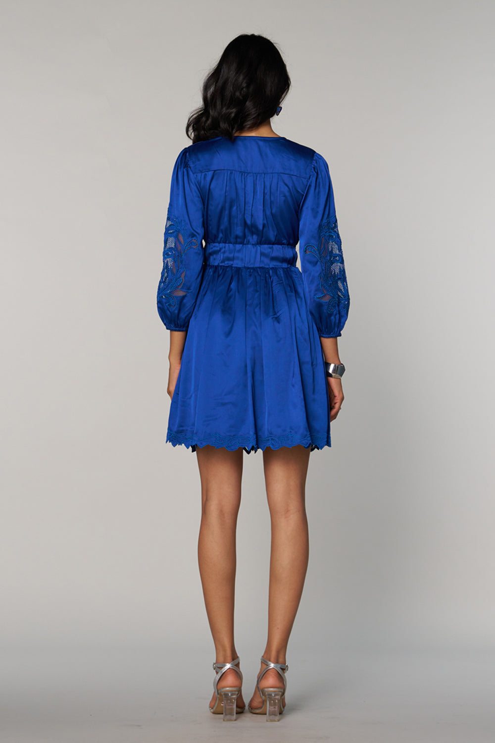 Karishma Bhalla In Our Chelsea Satin Dress