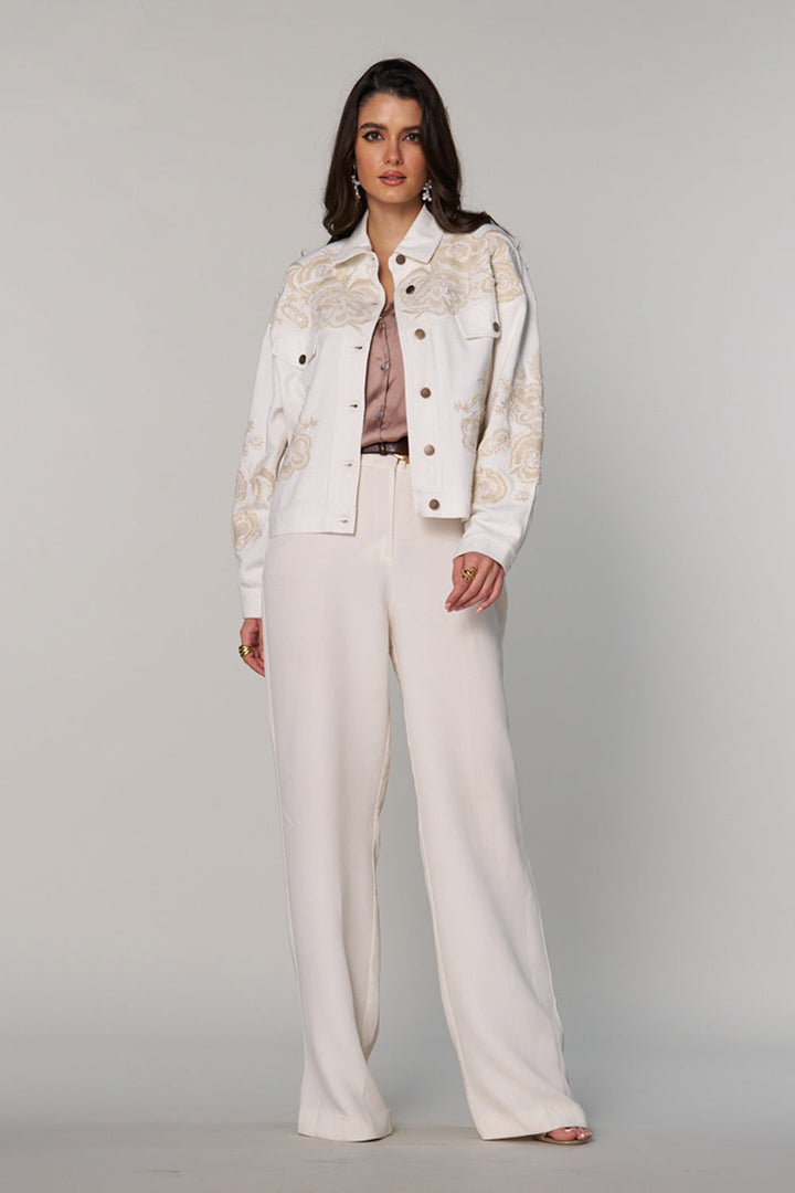 Divya Bhopana In Our Adeline Embroidered Jacket