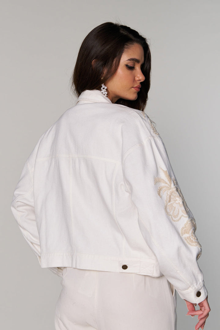 Divya Bhopana In Our Adeline Embroidered Jacket