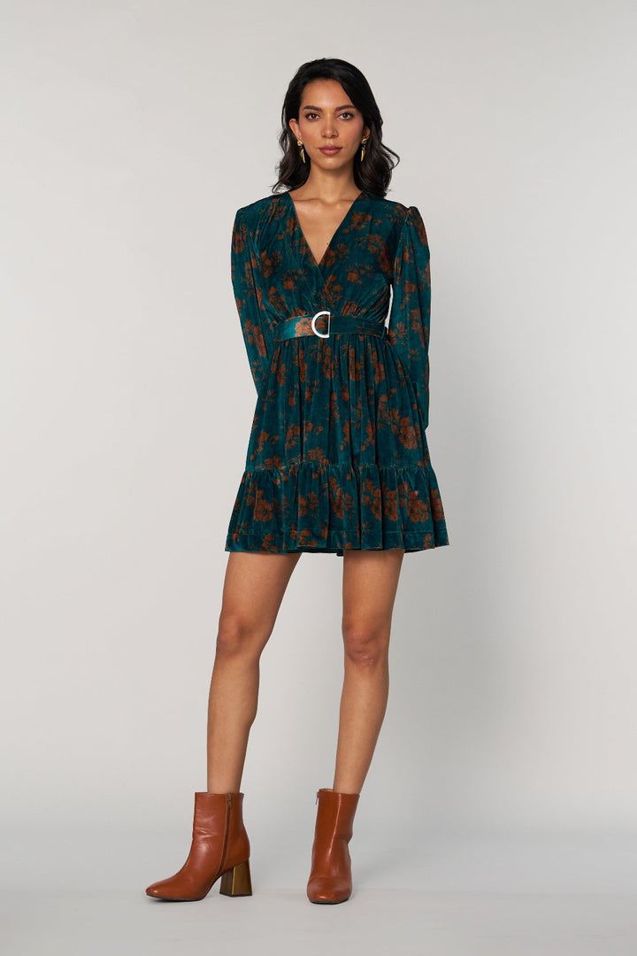 Mehak Jain In Our Madison Velvet Dress